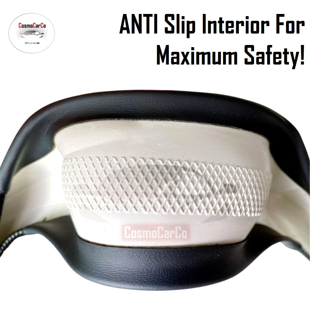 Matte Carbon Fiber Steering Wheel Cover With Leather 37-38cm Car Accessories