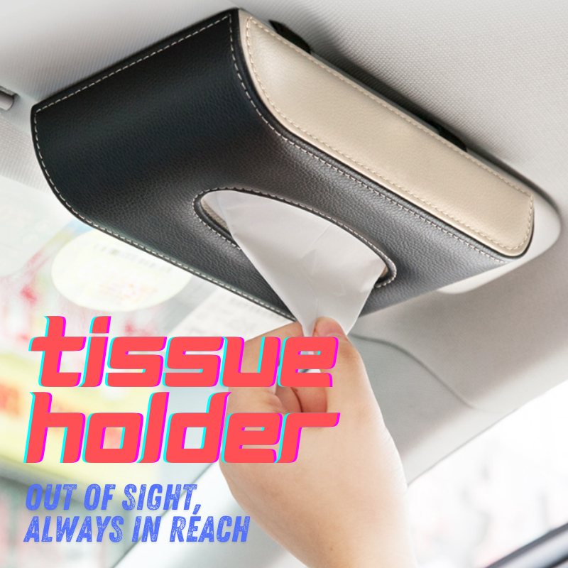 Visor Mounted Tissue Box_CosmoCarCo