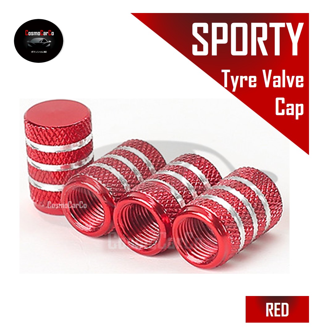 4Pcs Car Tyre Air Valve Cap Wheel Rim Tire Stem Cover Metal Alloy Dust Caps Accessories