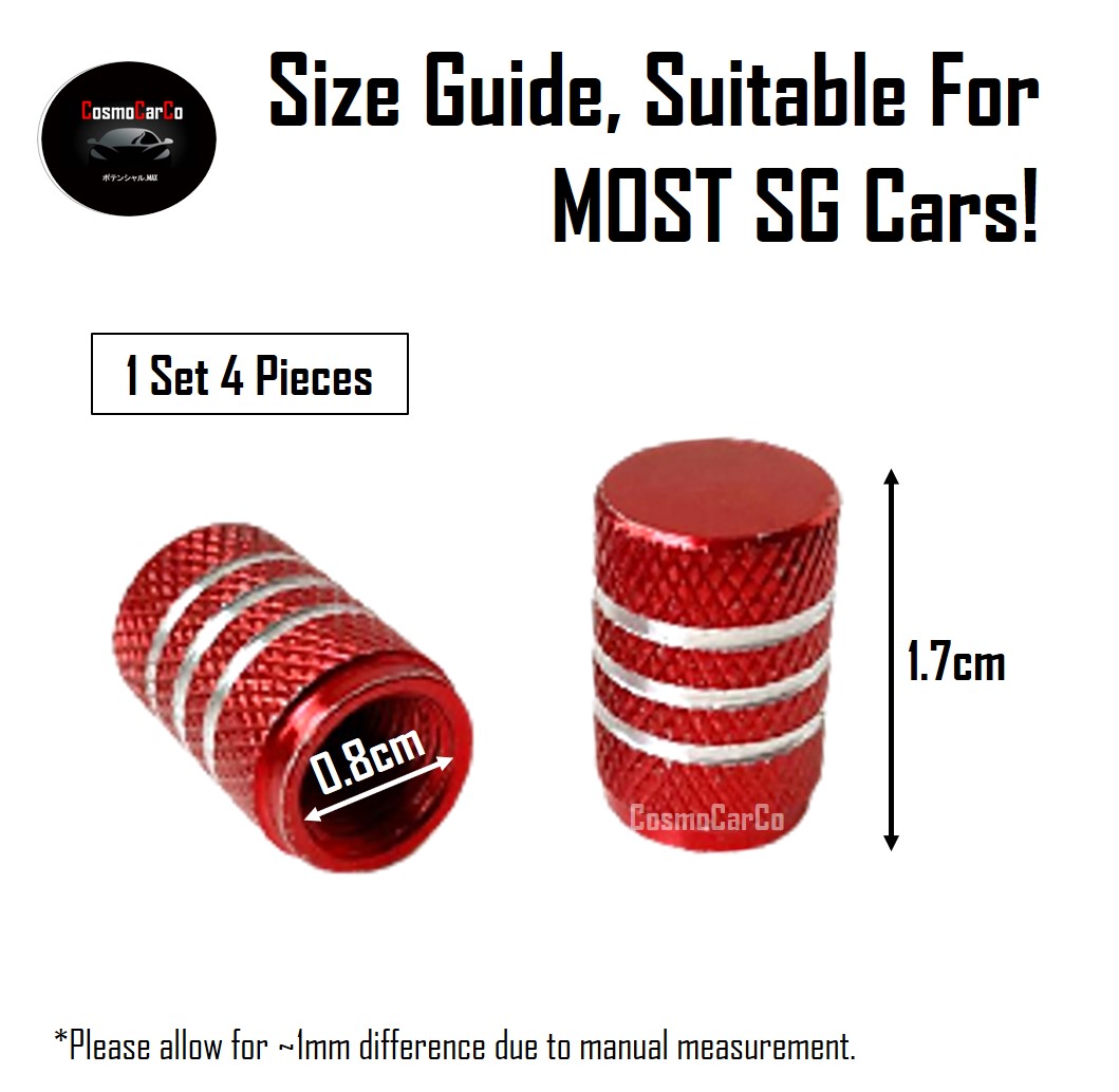 4Pcs Car Tyre Air Valve Cap Wheel Rim Tire Stem Cover Metal Alloy Dust Caps Accessories