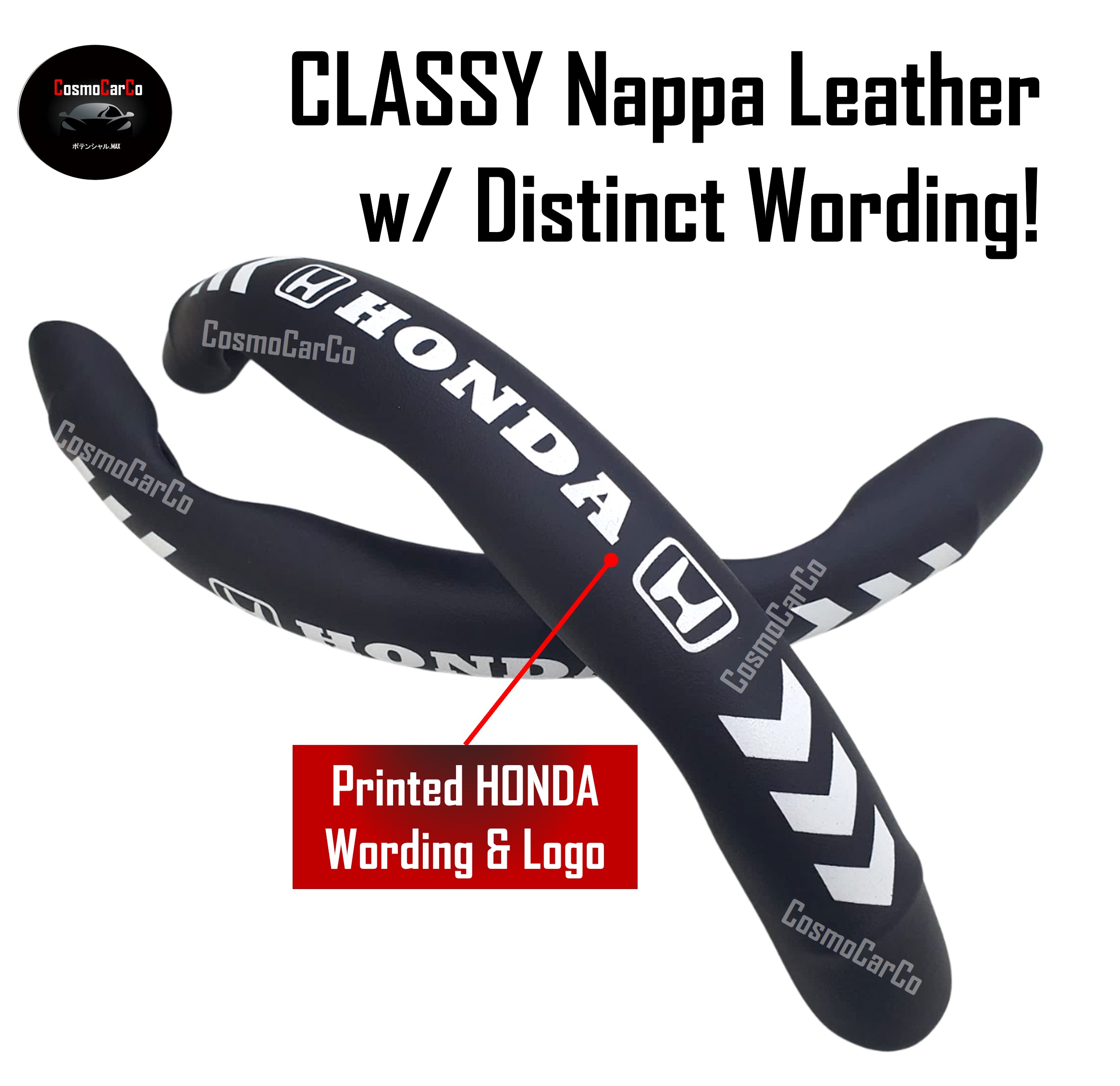 Car Steering Wheel Cover Booster Grips Add On For Honda Jazz Fit Shuttle Vezel City Stream CRV HRV Accord