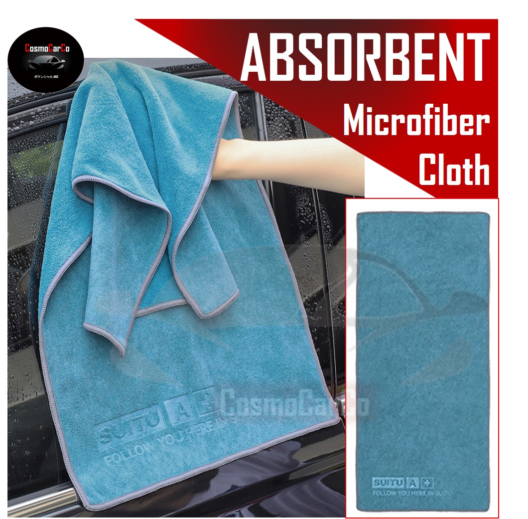 Microfiber Car Cleaning Cloth Absorbent Quick Drying Detailing Towel Household Wiping Washing Wash Rag
