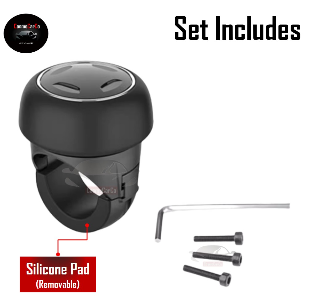 Car Steering Wheel Spinner Knob Power Ball One-Hand Rotating Bearing Booster Handle Driving Accessories