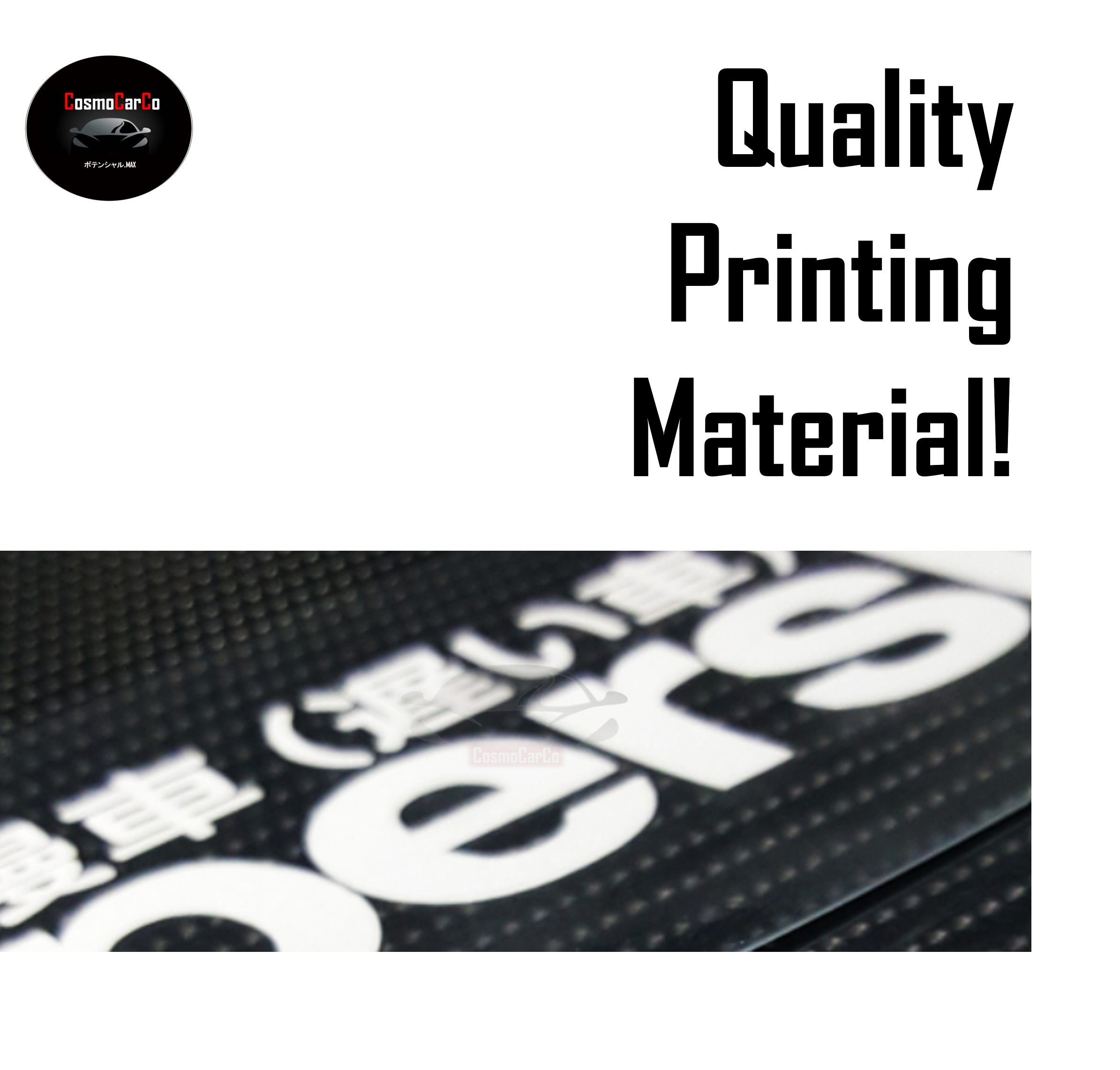 SUPERSLOW Car Body Sticker Small Decal Motorcycle Motorbike SHINY Holographic Window Stickers JDM