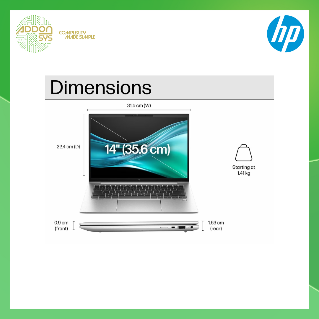 HP EliteBook 840 G11 - Ultra U7 A77PCPT	