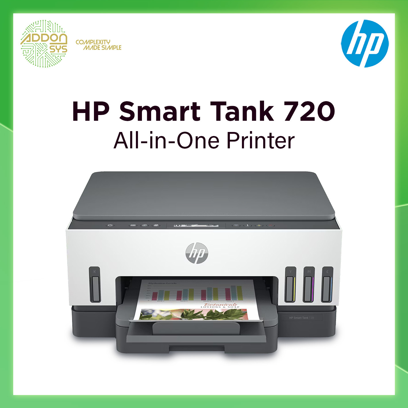 HP Smart Tank 720 All-in-One Printer