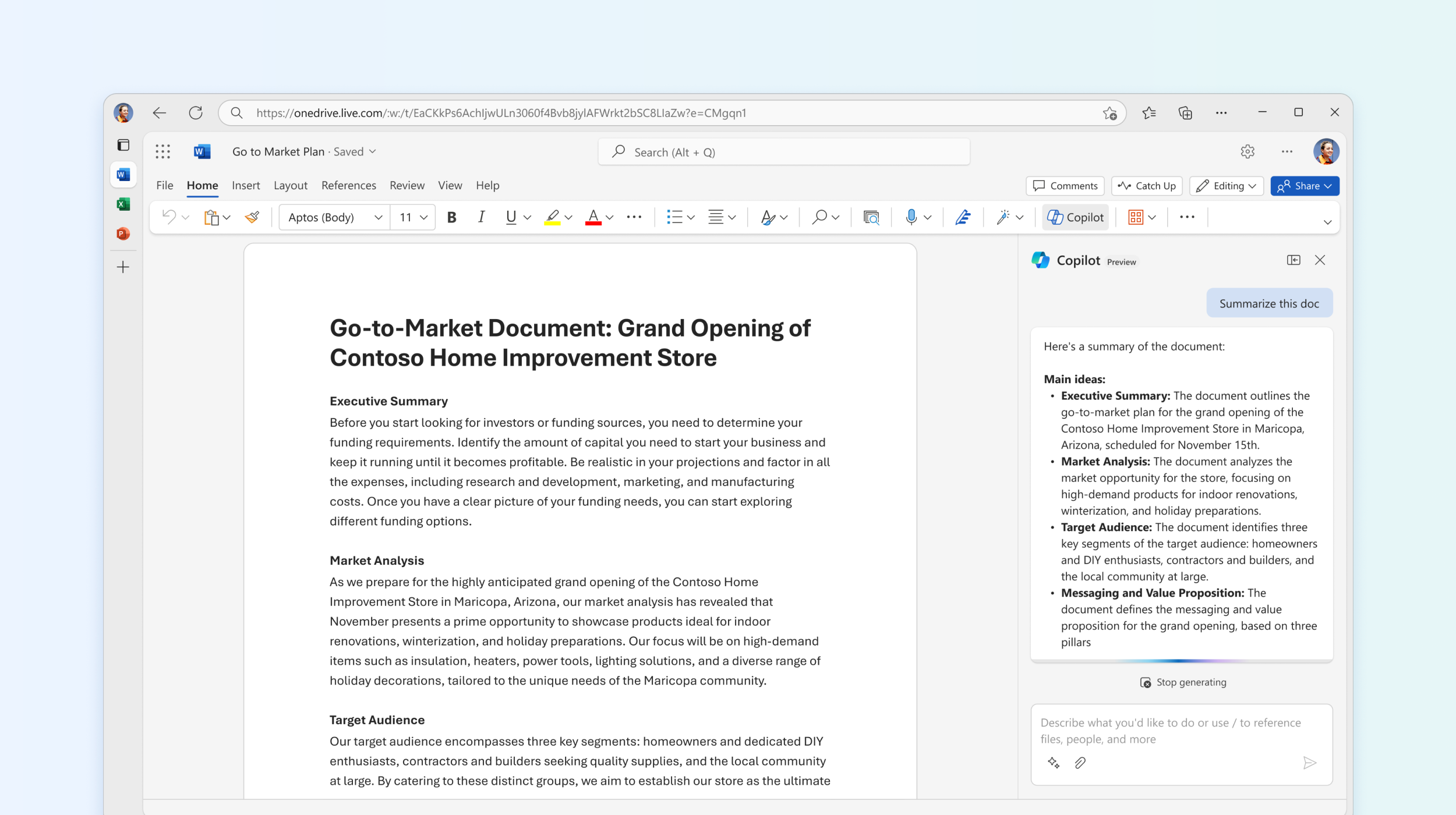 copilot for microsoft word