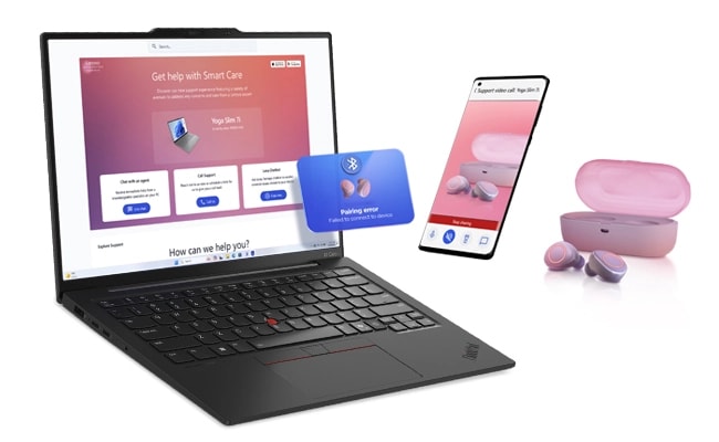 When you need IT support, the Lenovo ThinkPad X1 Carbon Gen 13 Aura Edition laptop delivers multiple ways to access &ndash; all from wherever you are!