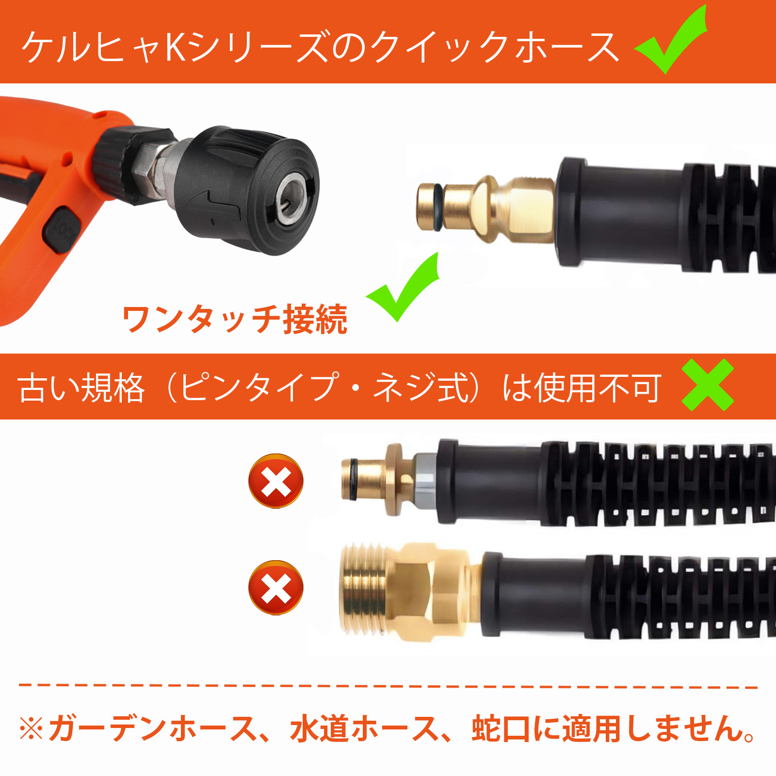 Kebtek 高圧洗浄ショートガン 6in1洗車 ケルヒャー(Karcher)K Kebtek 高圧洗浄ショートガン 6in1洗車 ケルヒャー(Karcher)K