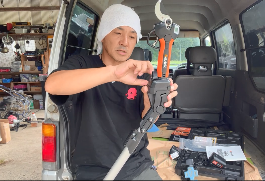 ２−２ ミーカ専用出品202408ご購入作品 saw OMGA V235 production double miter saw