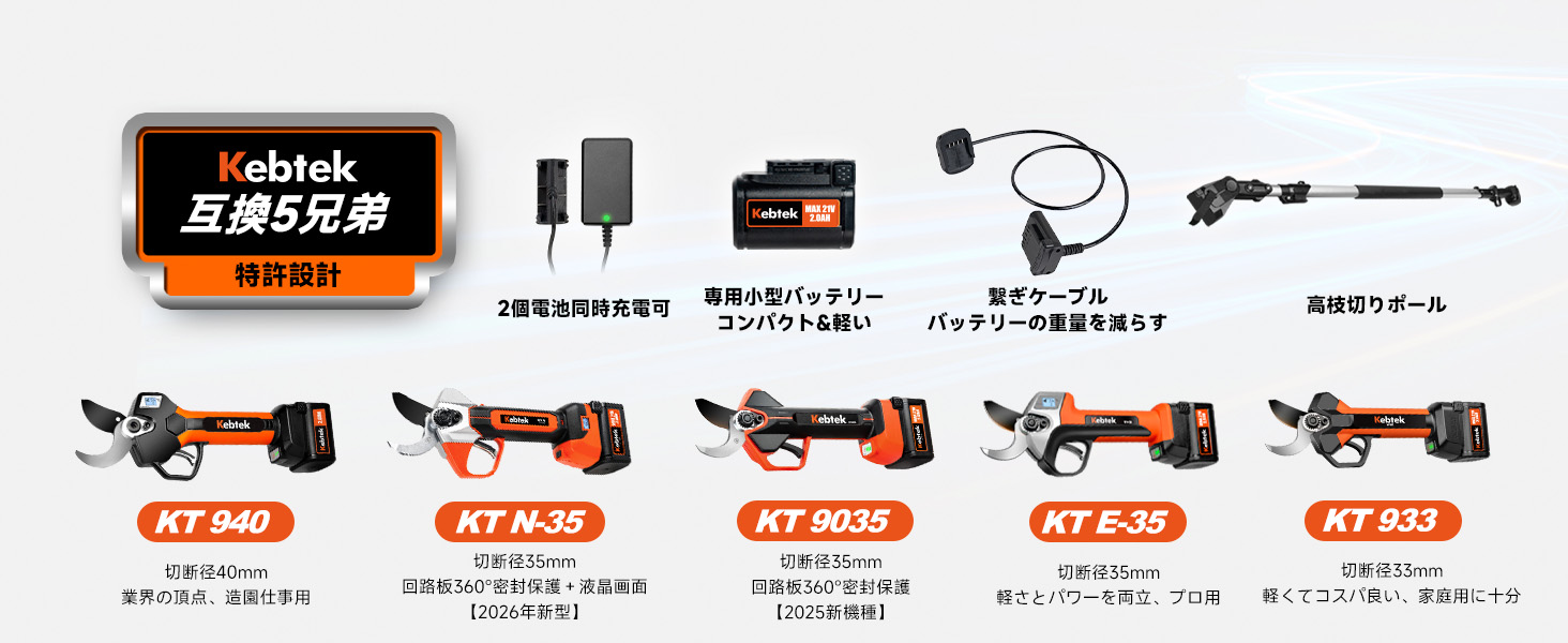 電動剪定鋏