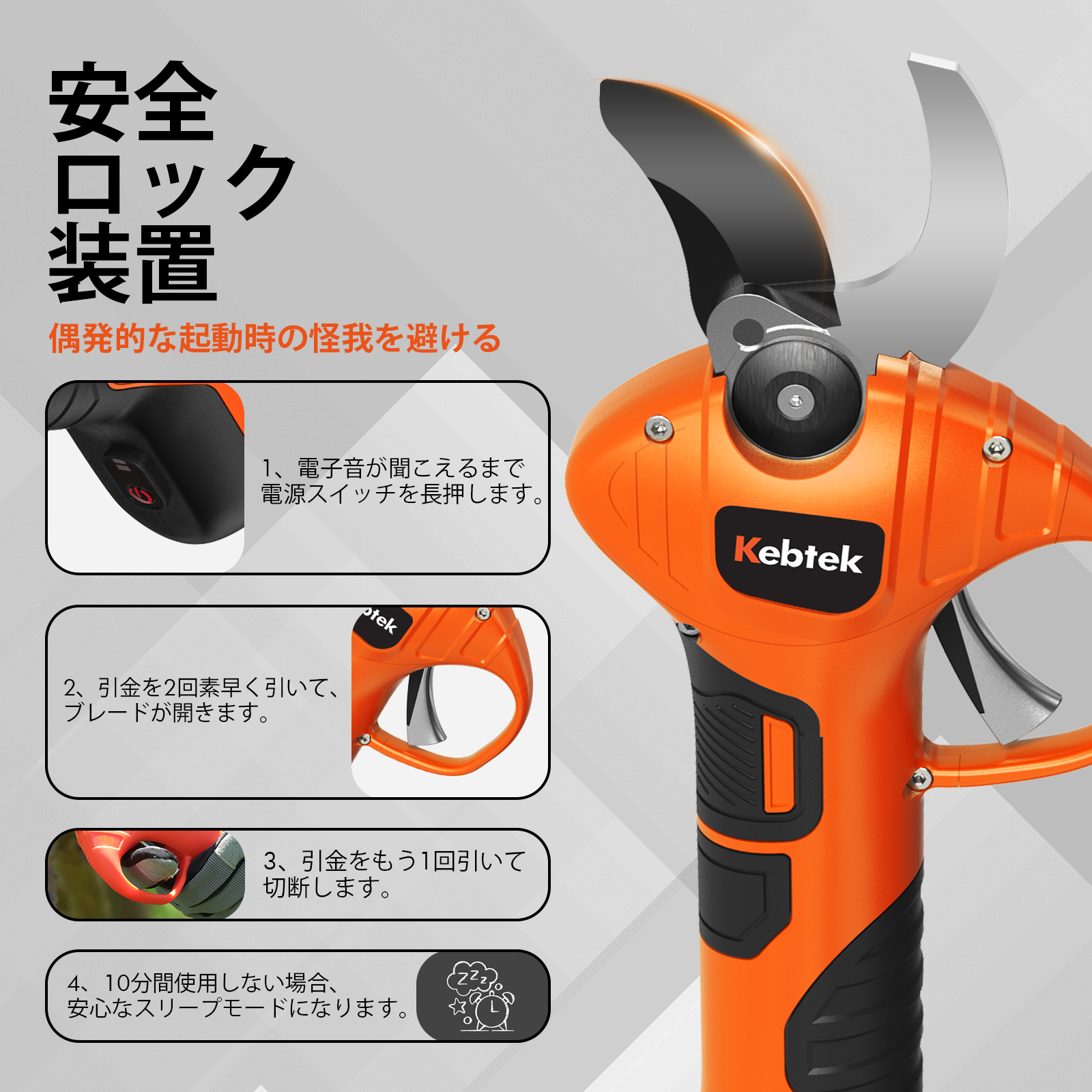 電動ハサミ コードレス 充電式 園芸用剪定用具 バッテリー2個替え刃2セット Amazon | Backunoe 電動剪定ハサミ 充電式バサミ 40 mm