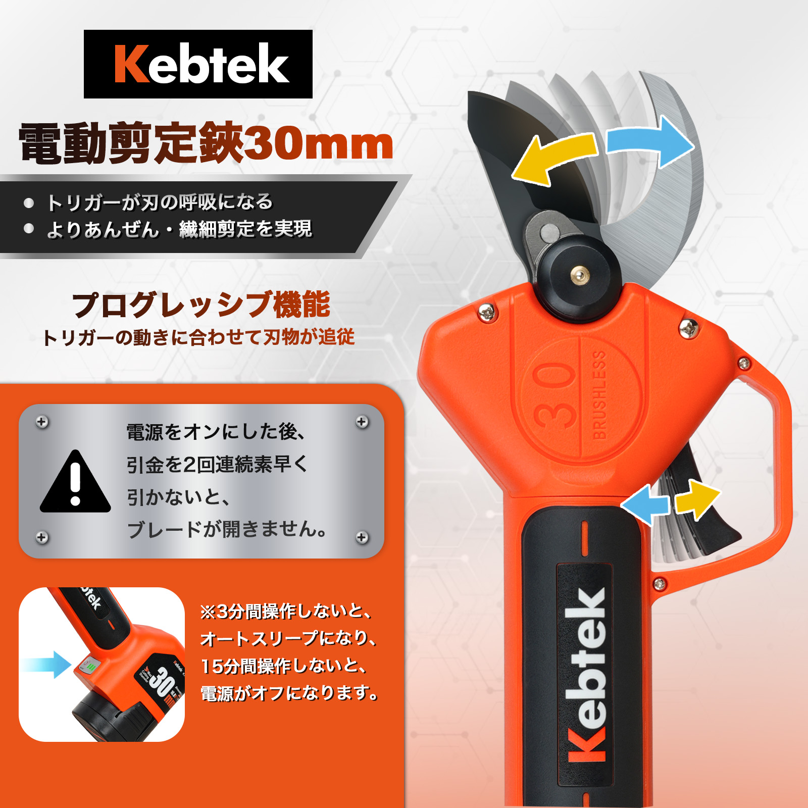 2025年新型【軽さとパワーを両立・プログレッシブ機能】切断径30mm