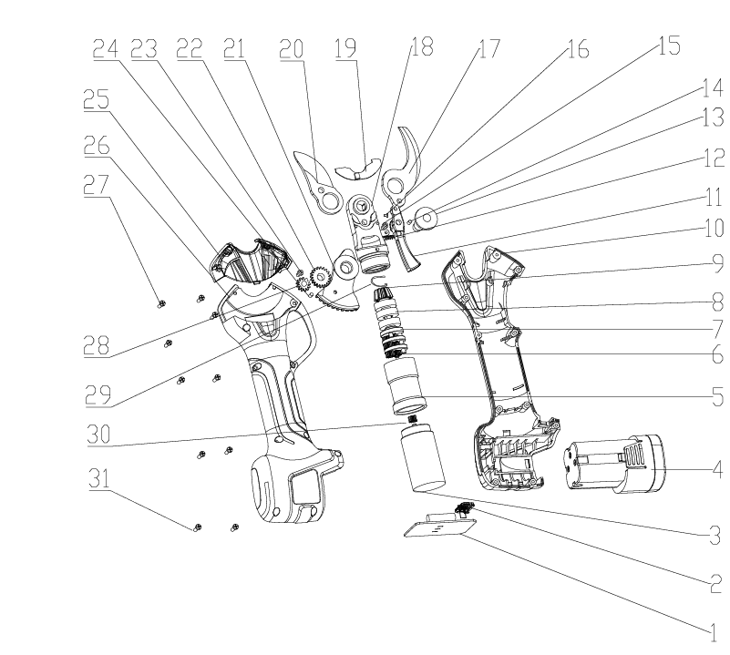 YDN-B007のカバーとネジ1式