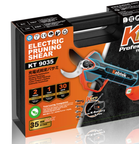 Kebtek 35mm電動剪定鋏 品番KT 9035の収納ケース