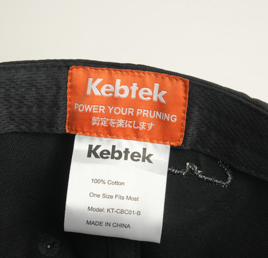 【先行予約・納期は2～3週間】Kebtek ベースボールキャップ 100％コットン