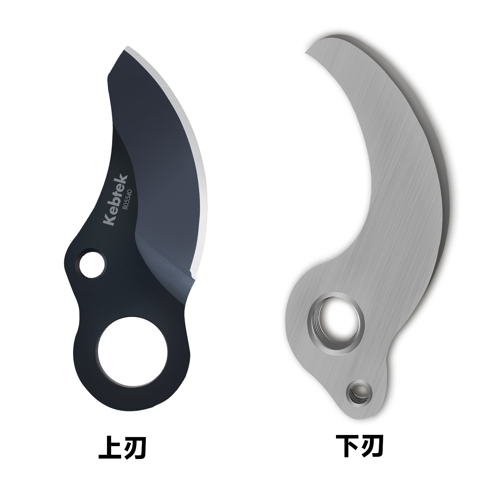 Kebtek 電動剪定鋏40mm品番B05540 の替え刃セット