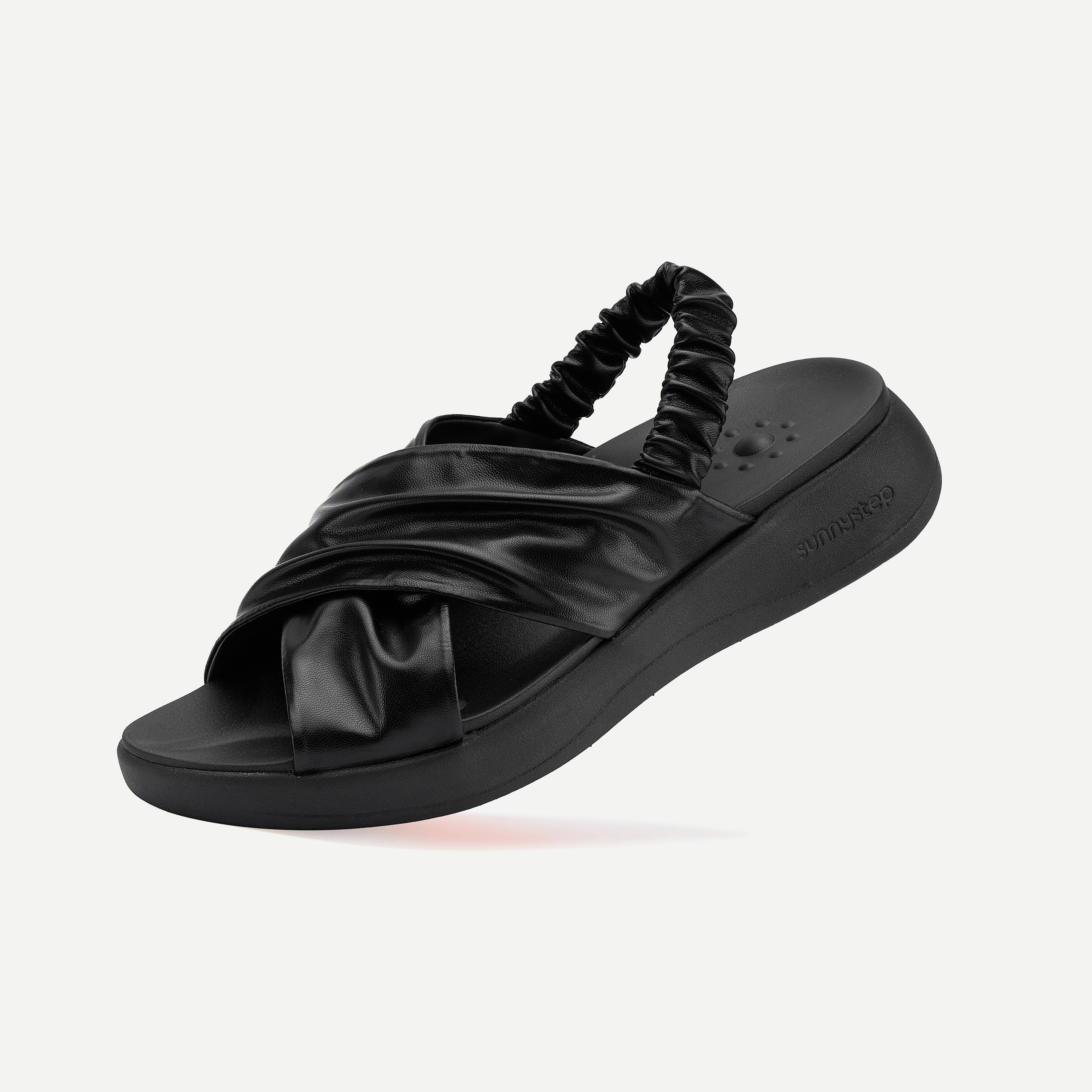 Balance Pleated Sandal