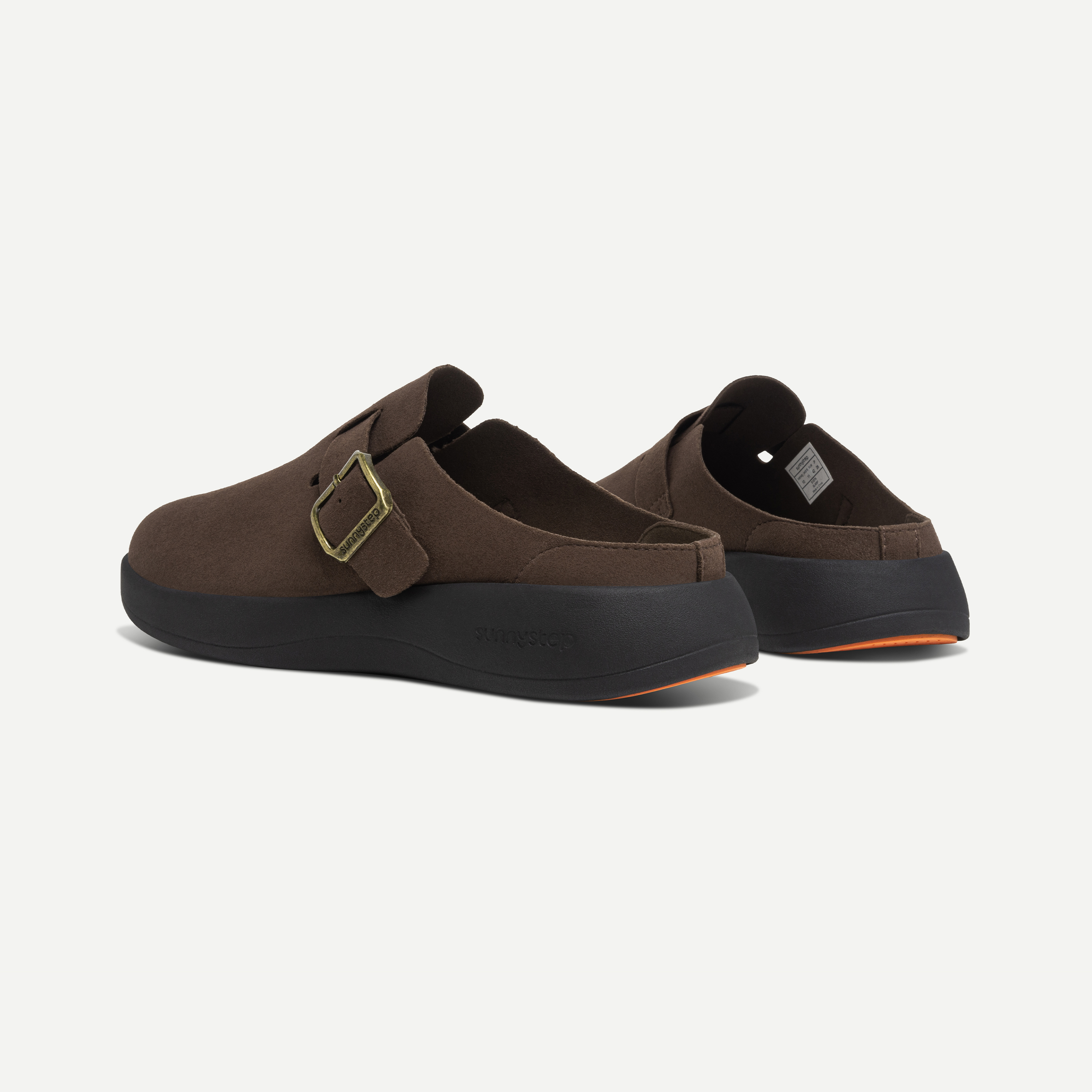 Balance Buckle Mules