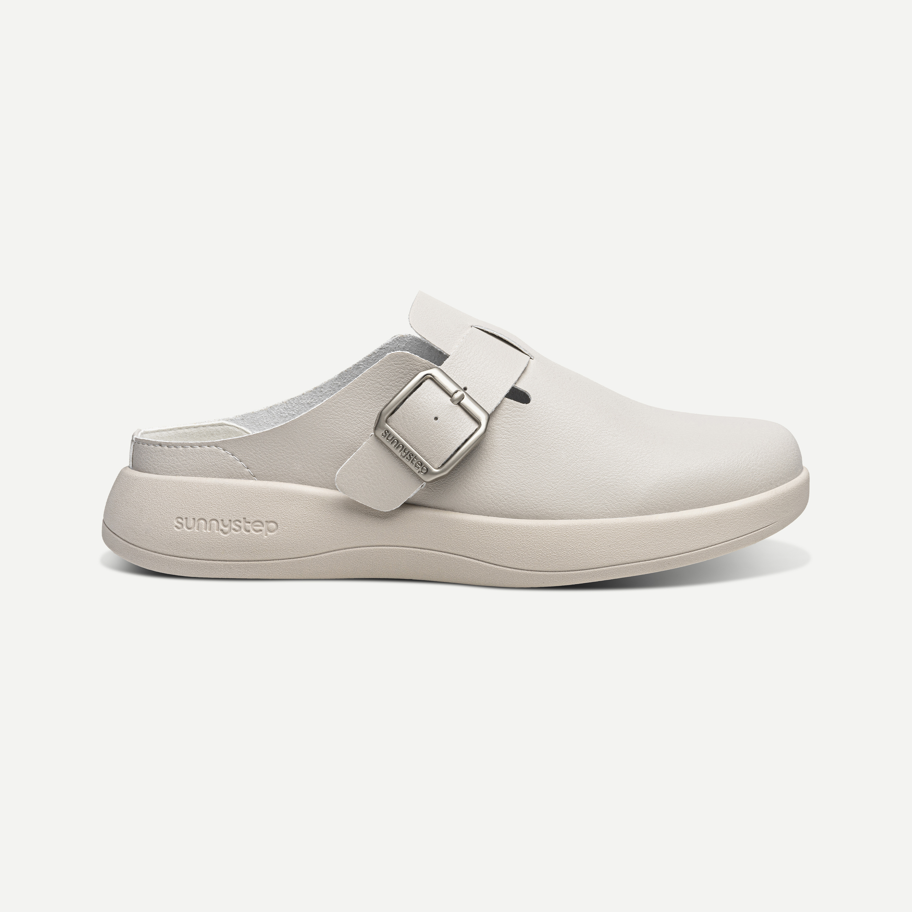 Balance Buckle Mules