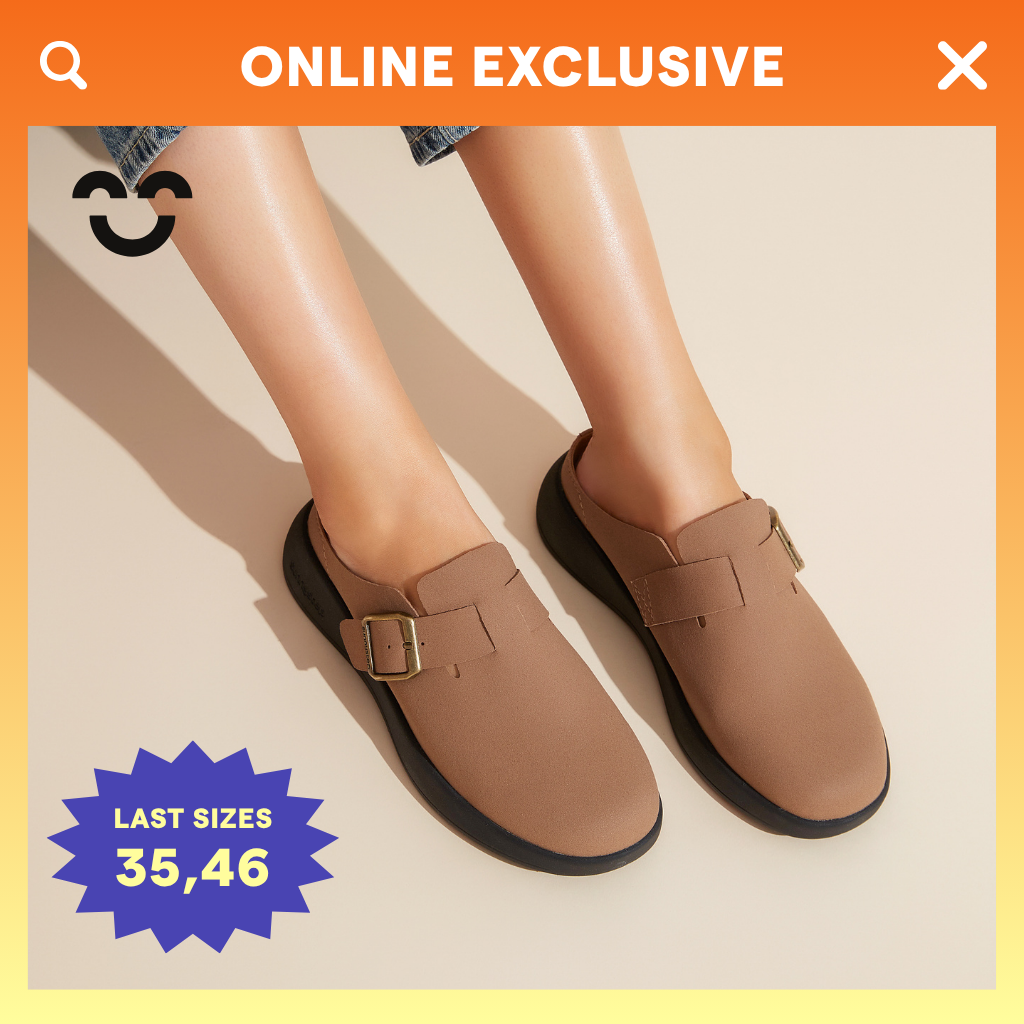 Balance Buckle Mules