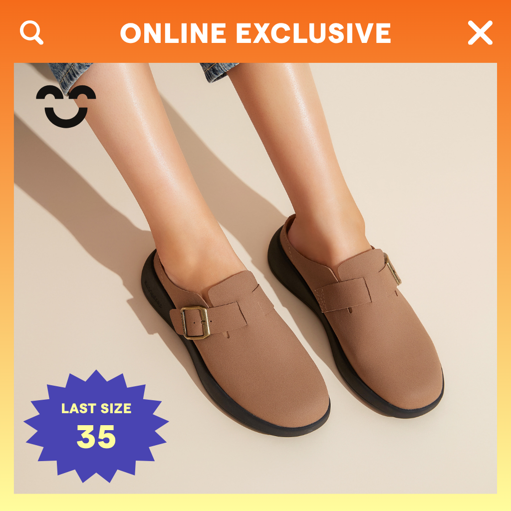 Balance Buckle Mules
