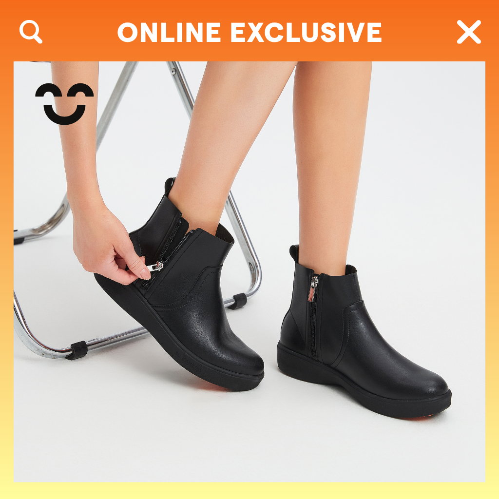 Dream Dual Zip Ankle Boots