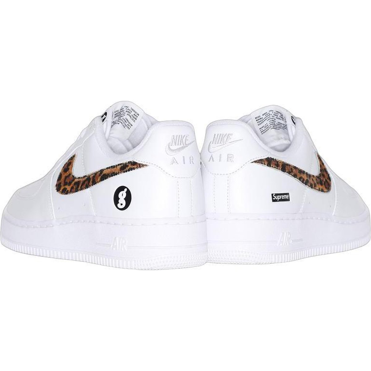 【ベストセラー製品のリリース】シュプリーム × グッドイナフ × ナイキ エアフォース 1 ロー ホワイト