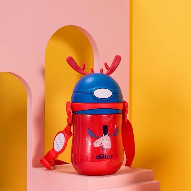 Diller Kids Thermos Bottle（Diller鹿角保温杯）5m+
