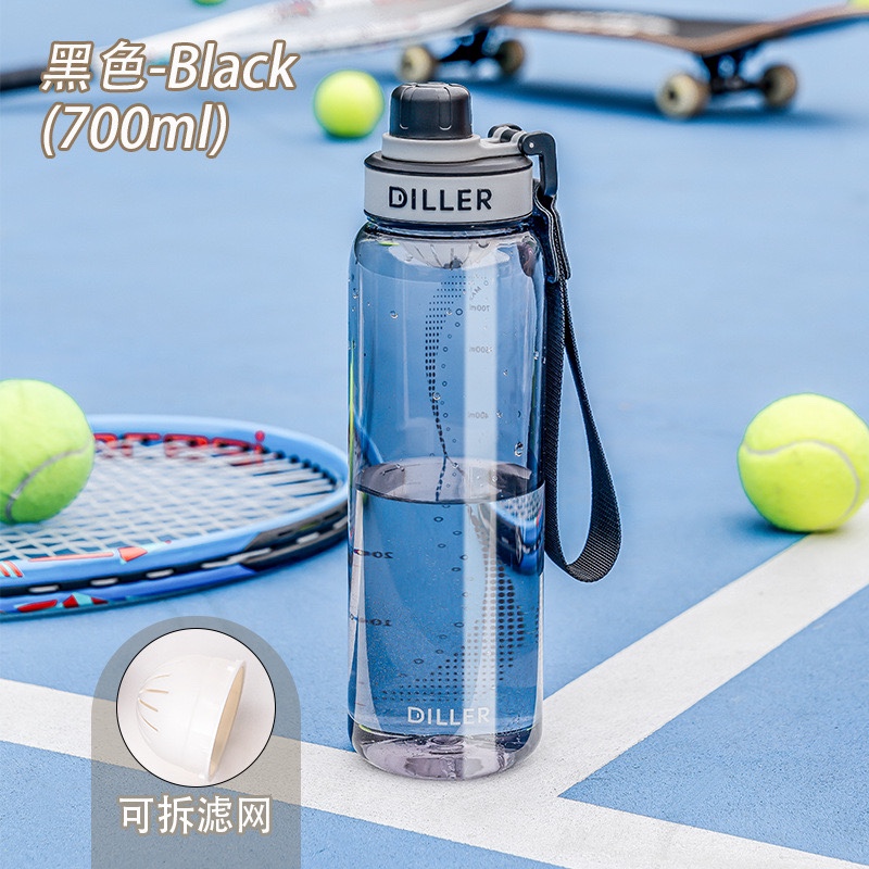 Diller Tritan Direct Drink Water Bottle 700ml (D2428)