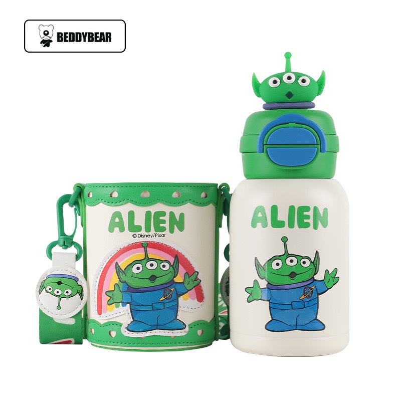 ￼Beddybear Sanrio/Disney Cartoon Stainless Steel Dual Use Vacuum Flask 600ml
