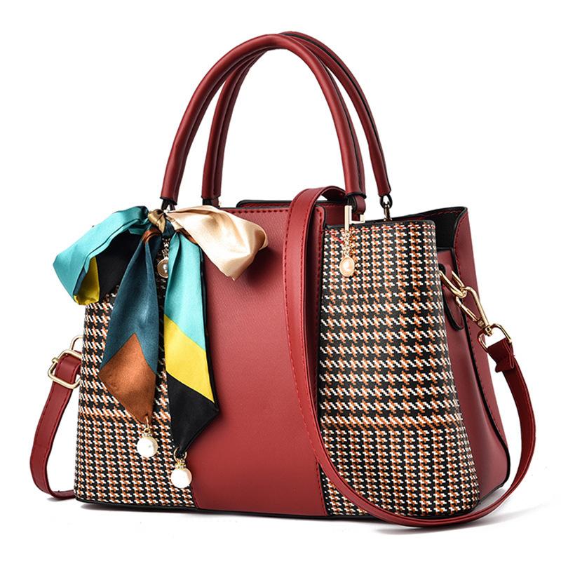 Stitching Fashion Large-capacity Bag - dianpubaba