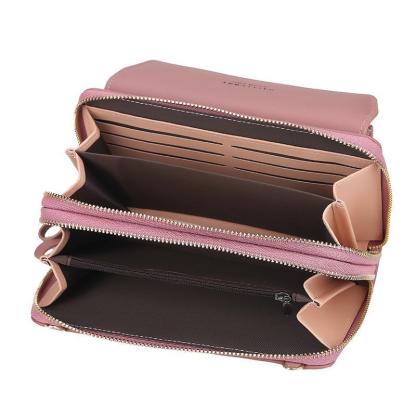 Women 12 Card Slots Large Capacity Phone Bag Crossbody Bag - dianpubaba