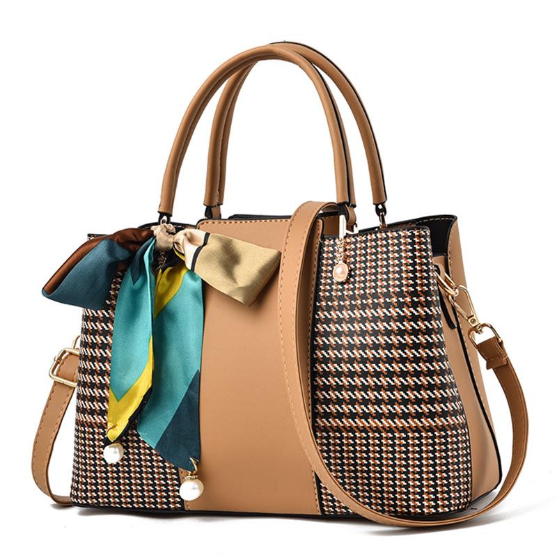 Stitching Fashion Large-capacity Bag - dianpubaba
