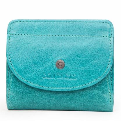 Fashion top layer cowhide ladies wallet trend small card holder - dianpubaba