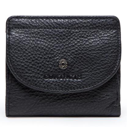 Fashion top layer cowhide ladies wallet trend small card holder - dianpubaba