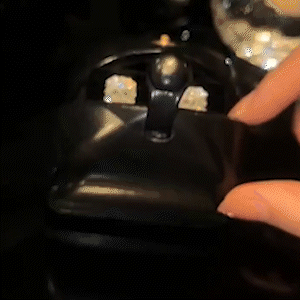 高級感灰色珍珠輕奢耳環