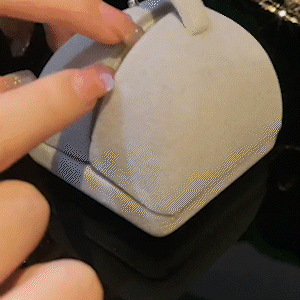 氣質感花朵珍珠耳環