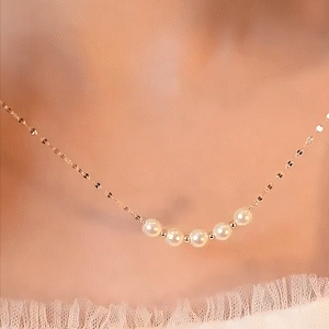 微笑淡水珍珠項錬