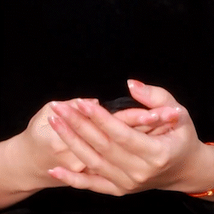 精緻藍色水鑽天鵝髮夾  