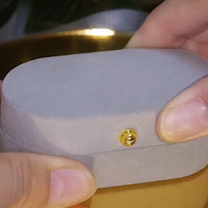 紫羅蘭圓形鋯石環  