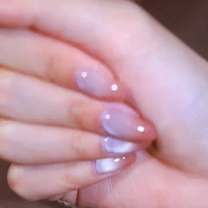 紫色方形水晶吊墜項鍊