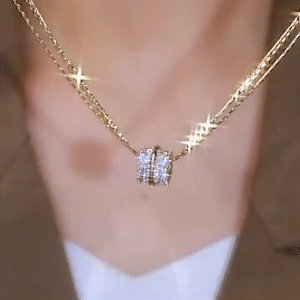 時尚小蠻腰鋯石項錬