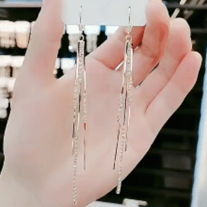 長款氣質流蘇耳環