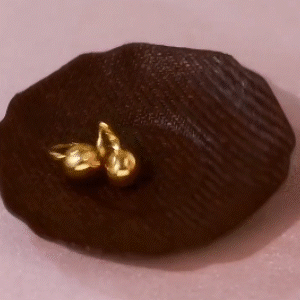 大金球圈圈耳環
