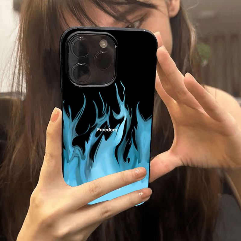 潮酷火焰防摔蘋果保護殼