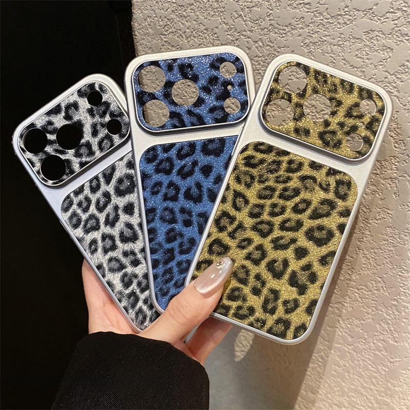 新款復古辣妹豹紋iphone保護殼