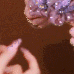韓版網狀花朵髮夾