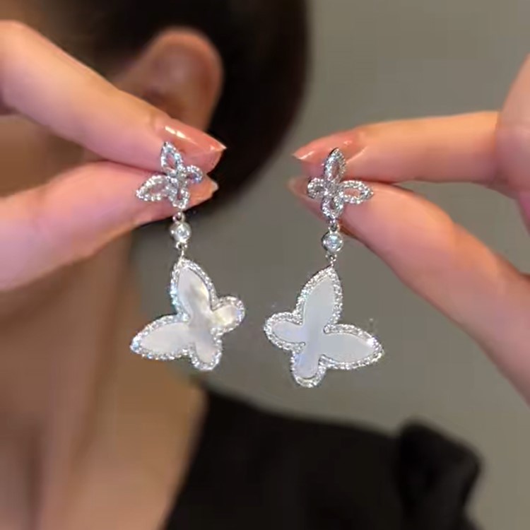滿天星錬條流蘇耳環 (Earrings)