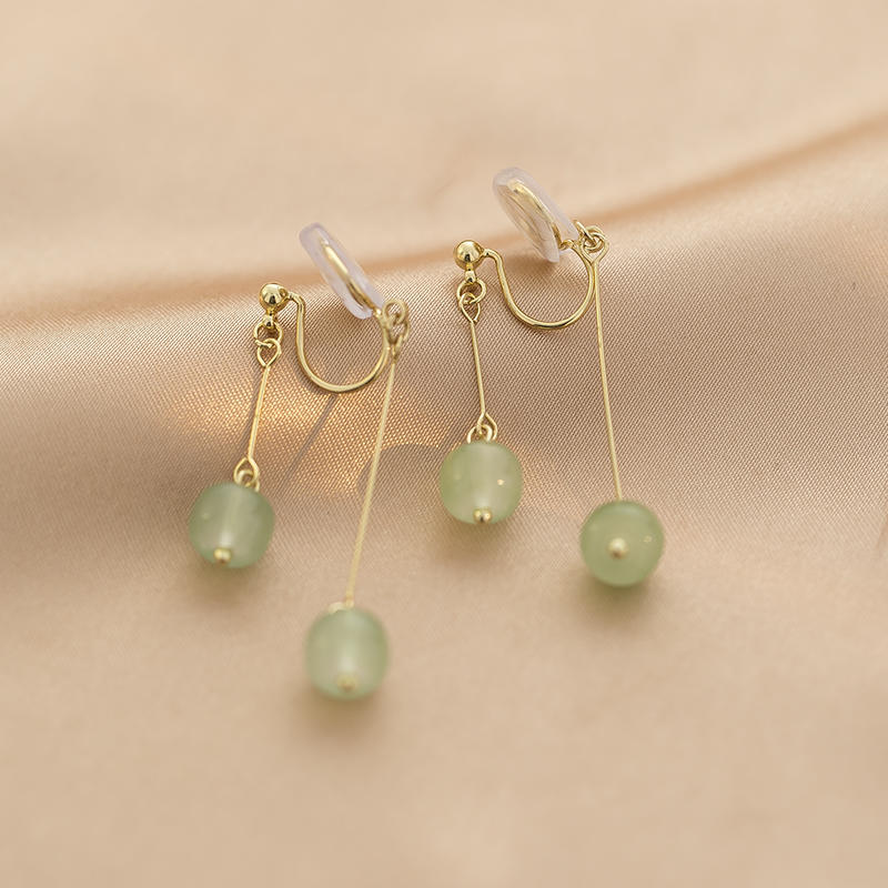 國風長款垂墜式耳夾